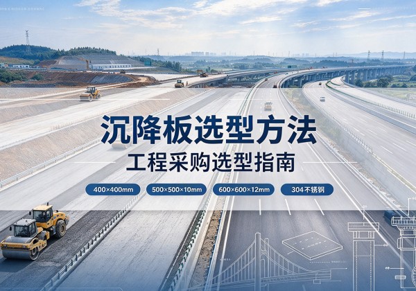 临漳沉降板选择方法